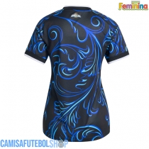 Camisa de time de futebol Argentina Replicas 2º Equipamento Feminina Mundo 2026 Manga Curta